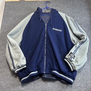 Unique Sports Generation Vintage Dallas Cowboys Reversible Wind Breaker Jacket